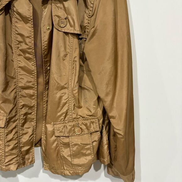 Jones New York Tan Lightweight Utility Jacket Size L - Picture 4 of 5